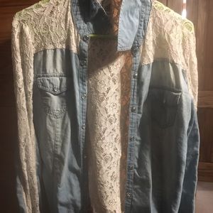 Denim shirt
